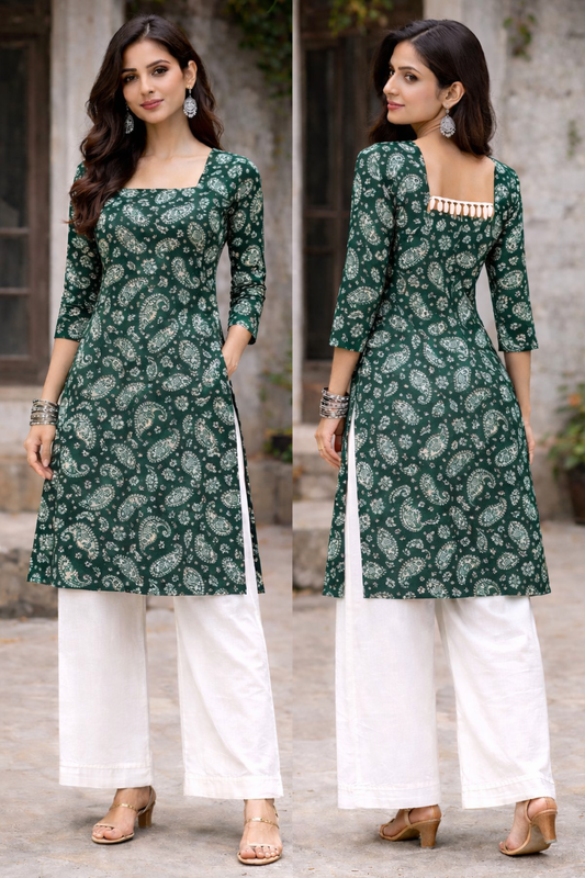HARI-BHARI KURTI